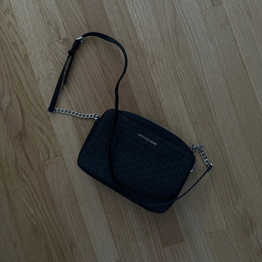 Michael Kors Monogram Crossbody Bag